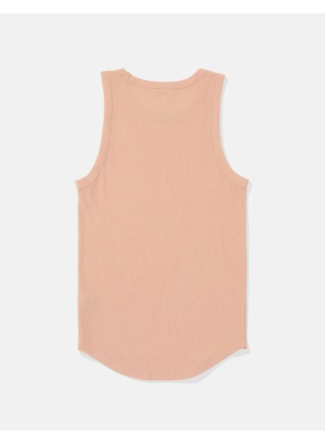 American Eagle Crew Neck Knitted Tank Top