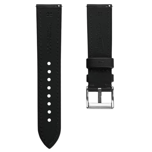 WatchGecko Atlas Sailcloth Waterproof Watch Strap – Quick-Release Spring Bars, Brushed Stainless-Steel Buckle, 18mm-22mm Sizes, 5 Colour Options – Durable & Comfortable, 18mm - Image 5