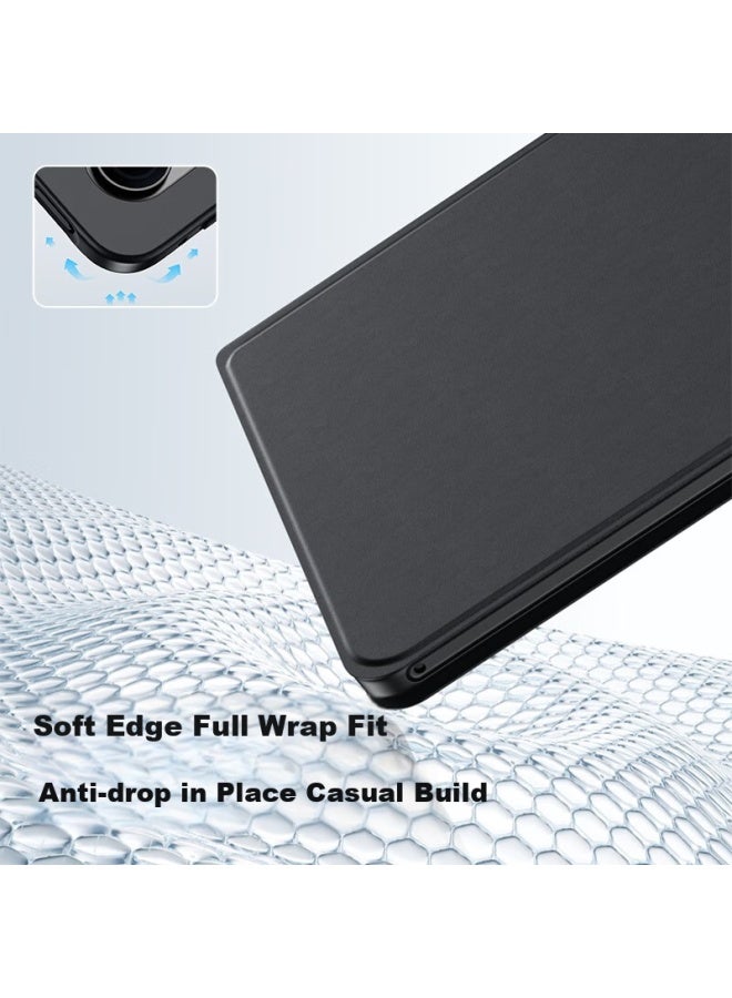 Smartdevil Protective Case For Redmi K Pad, Thin Kpad Cover 360° Rotating Full Protection Universal Soft Shell With Horizontal And Vertical Support, Black - Image 5