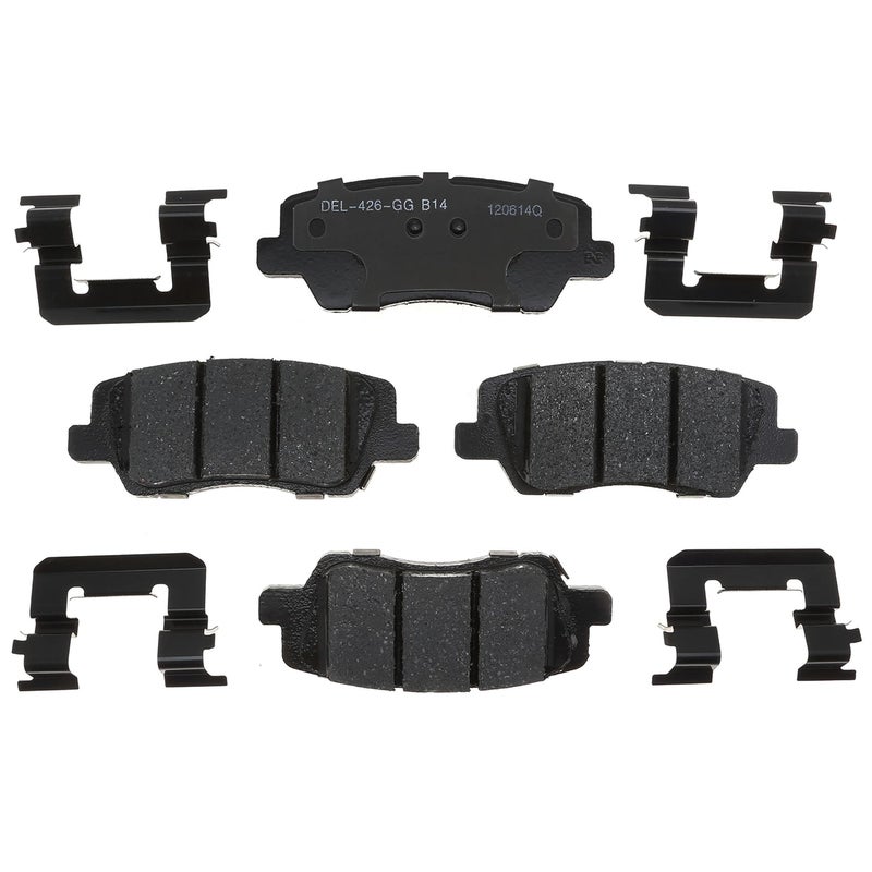 مجموعة وسادات الفرامل الخلفية السيراميكية ACDelco Gold 17D1659CH