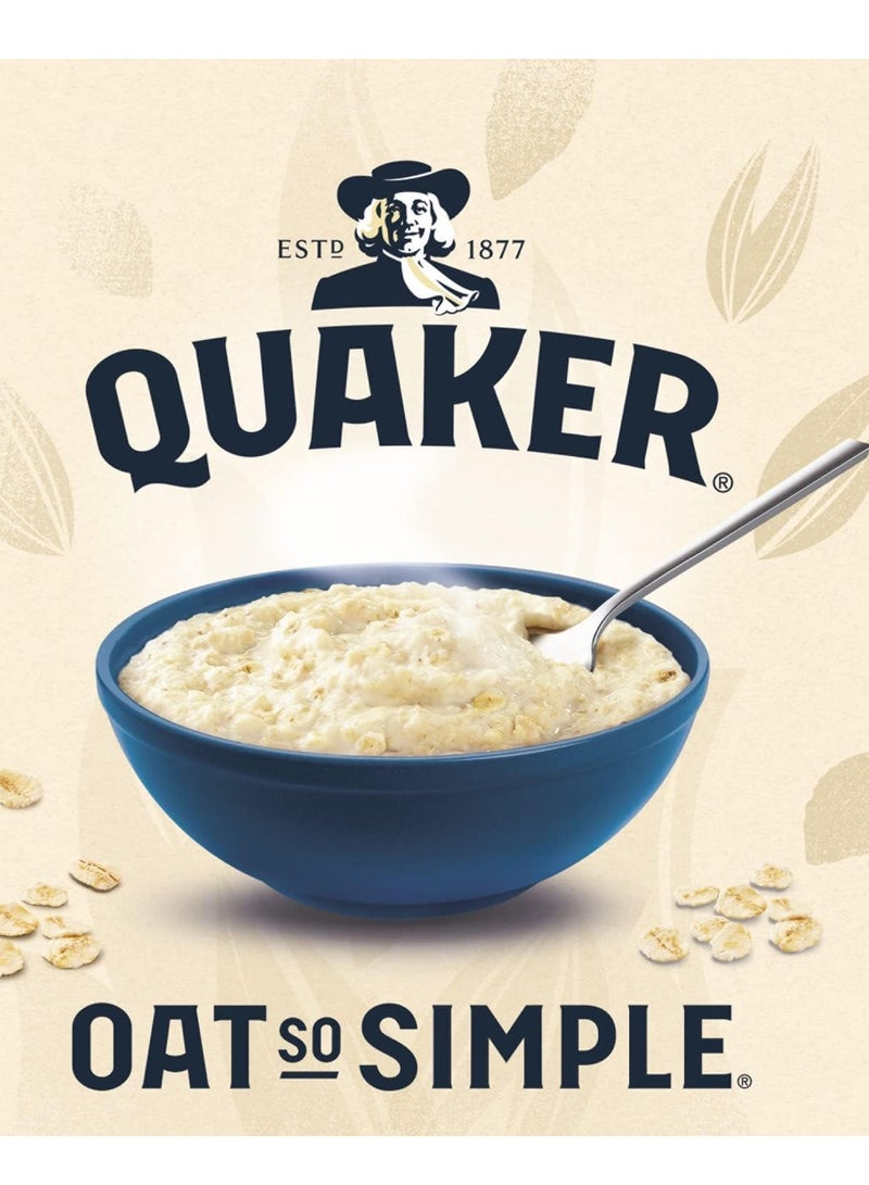 كويكر 50 قطعة من دقيق الشوفان الفوري البسيط مناسب كغذاء للأطفال بنكهة الشراب الذهبي مغلفة بشكل فردي - Image 5