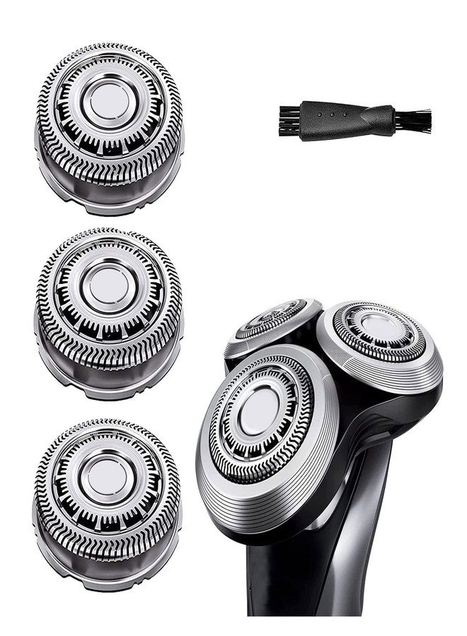 Gleway SH60/72 Replacement Heads Compatible with Philips Series 6000 Razor Shavers SH60 Shaver Replacement Blades Skin Protect Super Compatible with Norelco Series 6000 Model S6810/82, S6850/85 - Image 1