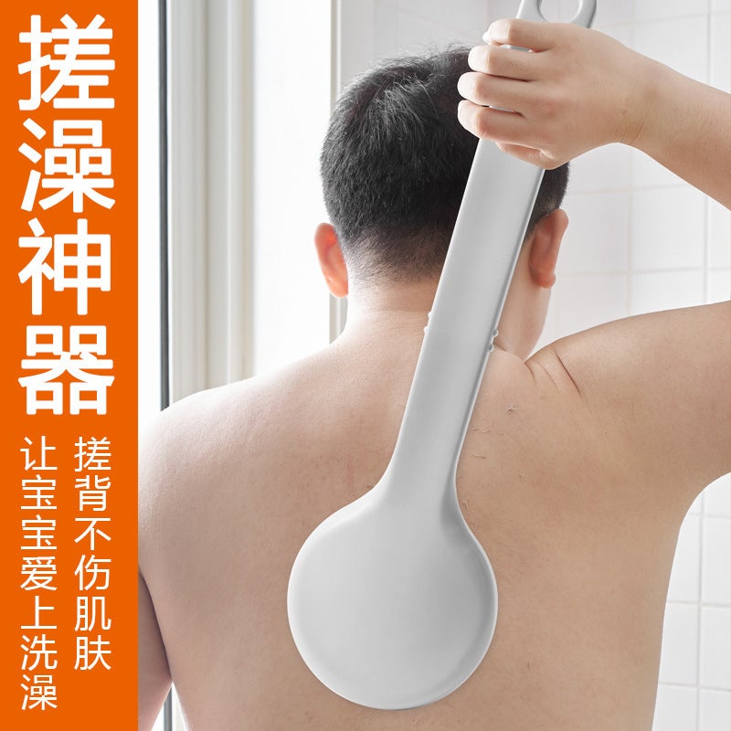 New long-handled sponge bath brush rubbing back brush falling in love with bathing scrubber face scrubber skin massager direct sales - Image 4