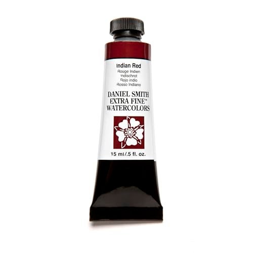 Daniel Smith Extra Fine Watercolor Paint, 15ml Tube, Indian Red, 284600044, 0.5 Fl Oz (Pack of 1) - Image 5