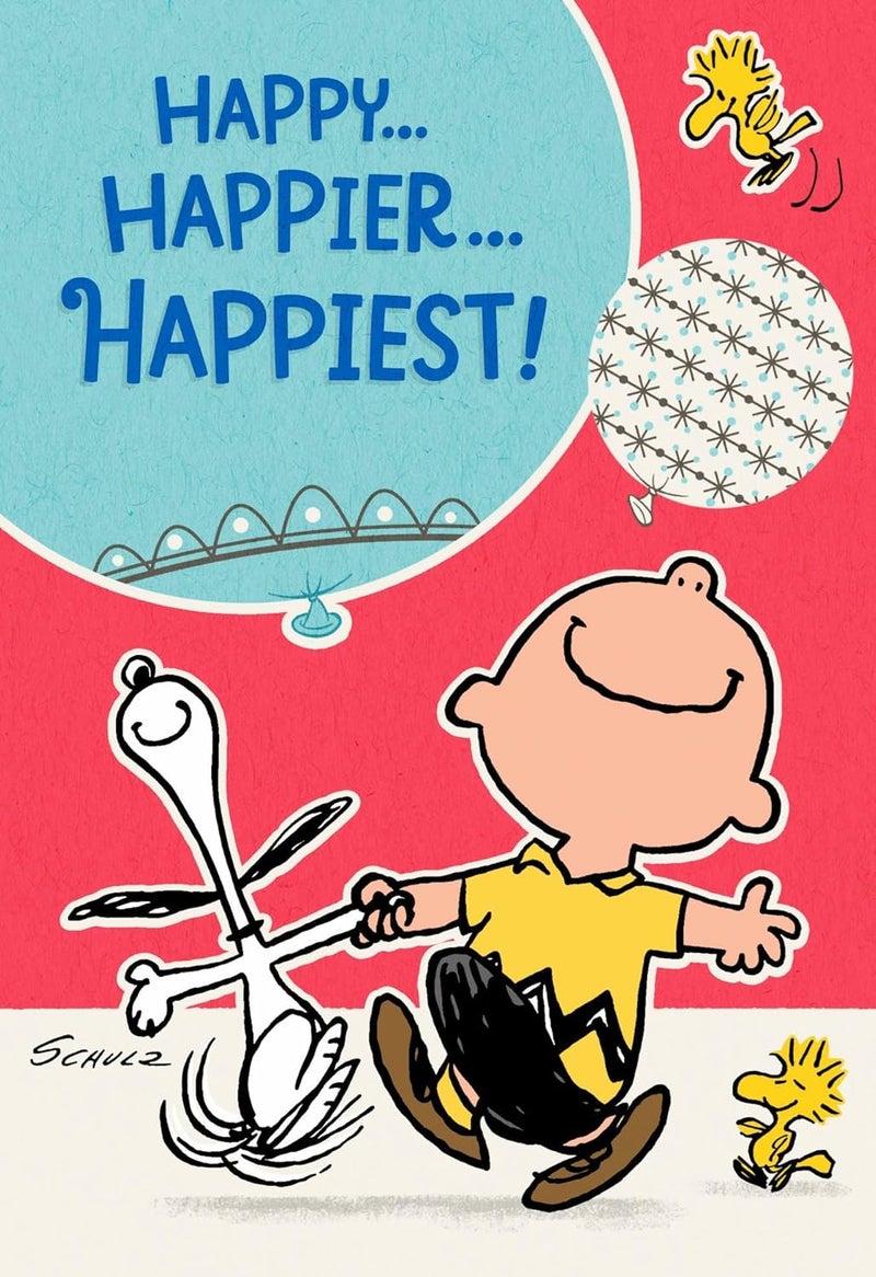 DaySpring  Peanuts  Thinking of You  4 Design Assortment With Scripture  12 Boxed Cards  Envelopes - Image 2