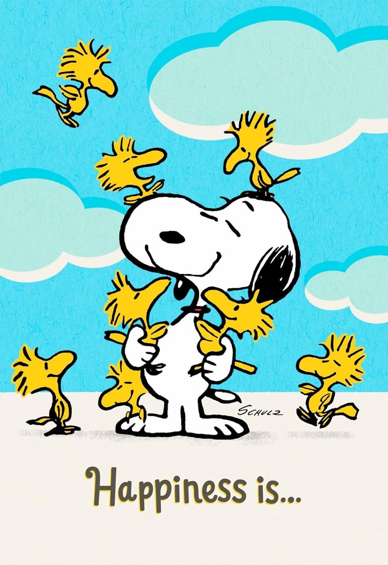 DaySpring  Peanuts  Thinking of You  4 Design Assortment With Scripture  12 Boxed Cards  Envelopes - Image 4