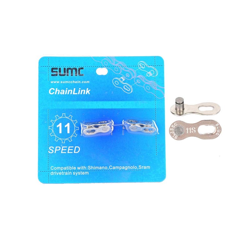 Bibike 6/7/8/9/10/11/12 Speed Quick Link 4 Pairs Reusable Bicycle Chain Missing Link - Image 2