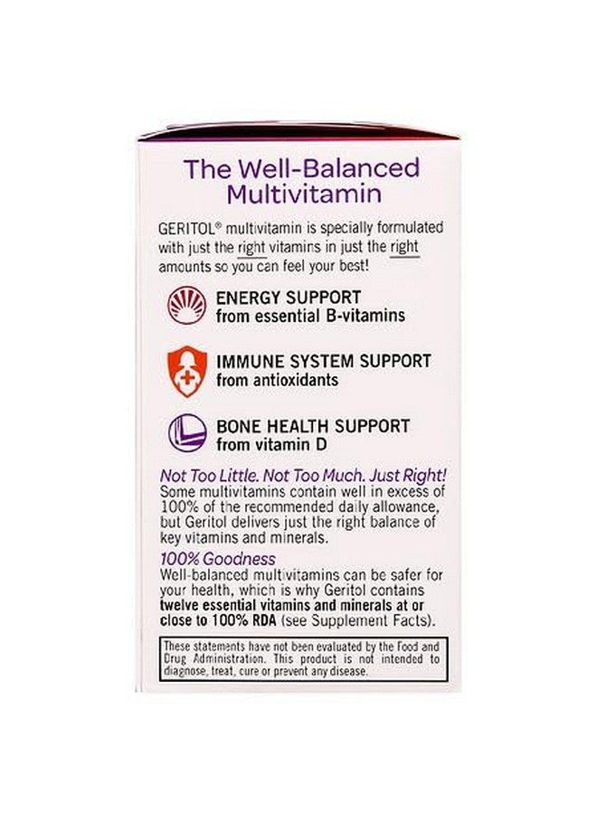 Geritol Multivitamin Nutritional Support - 100 Tablets - Image 4