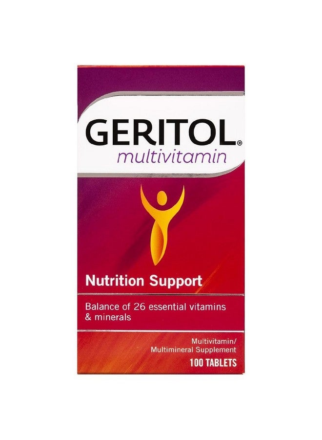 Geritol Multivitamin Nutritional Support - 100 Tablets - Image 2