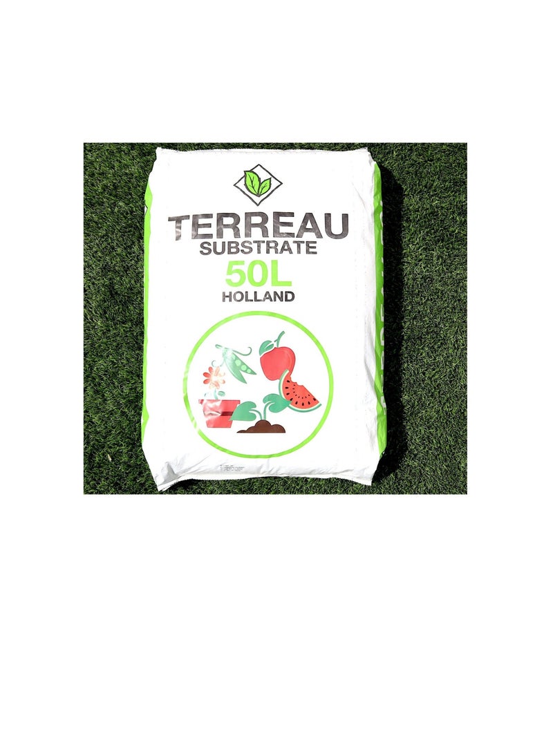 Holland Terreau Substrate Holland Potting Soil Premium Quality 50L Bag - Image 1