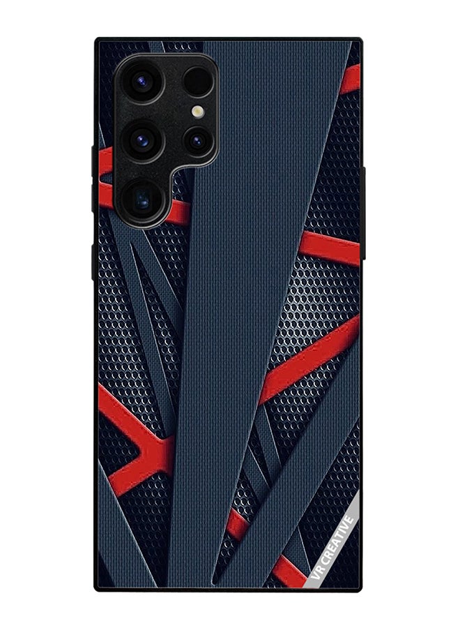 Protective Case Cover For Samsung Galaxy S25 Ultra Abstract Design Multicolour