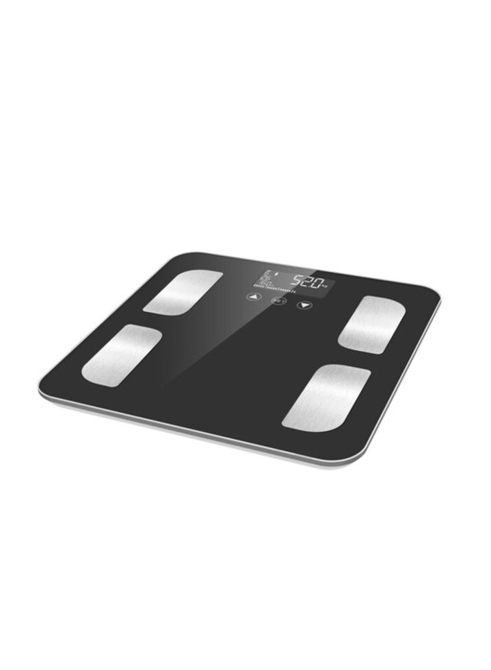 Geepas Gbs46505Uk Body Fat Bathroom Scales - Smart High Accuracy Digital Weighing Scales For Body Weight, Bmi Visceral Body Fat Rating, Muscle Mass, Body Hydration, Water Bone Mass & Calories - Image 1