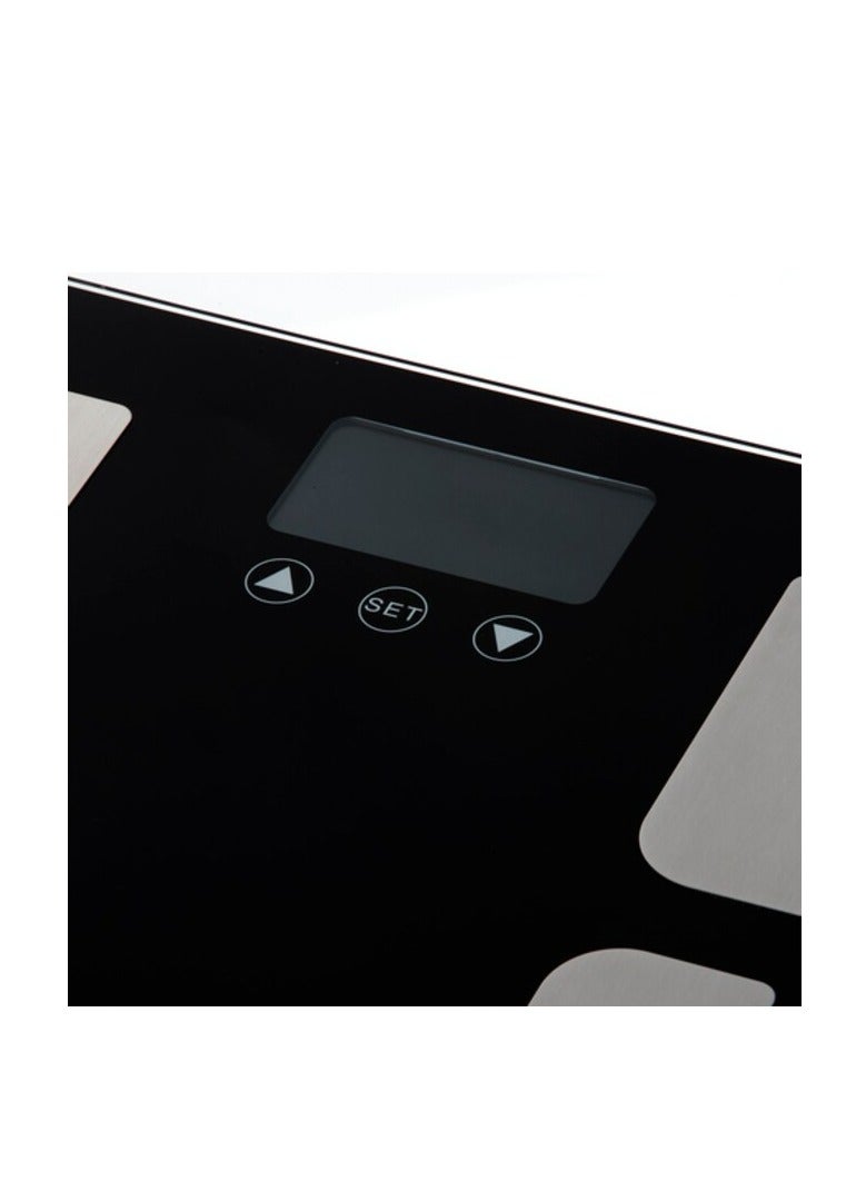 Geepas Gbs46505Uk Body Fat Bathroom Scales - Smart High Accuracy Digital Weighing Scales For Body Weight, Bmi Visceral Body Fat Rating, Muscle Mass, Body Hydration, Water Bone Mass & Calories - Image 3
