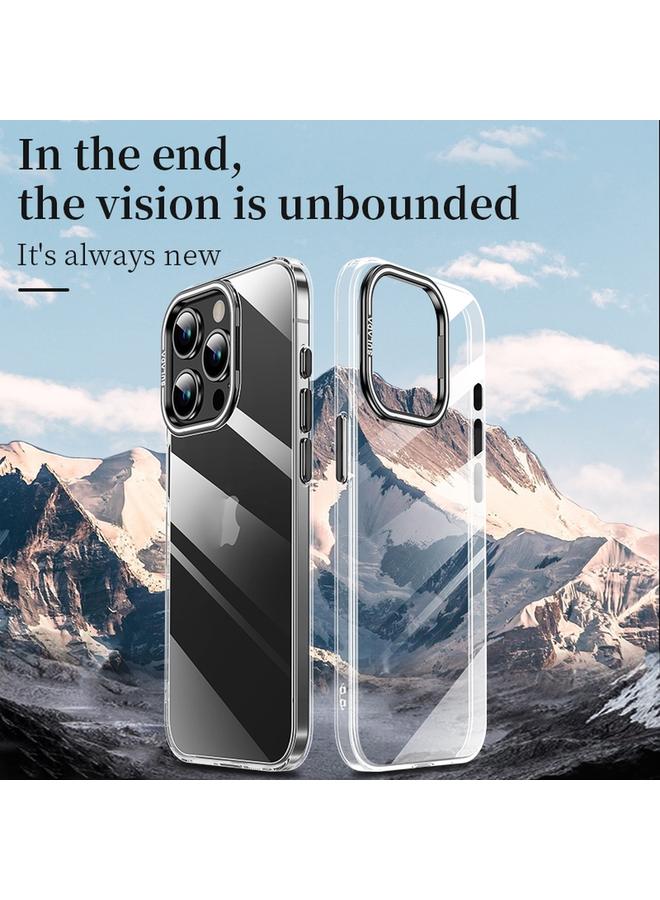 SULADA Case For iPhone 15 Pro PC + Aluminum Alloy Lens Holder Phone Case - Image 2