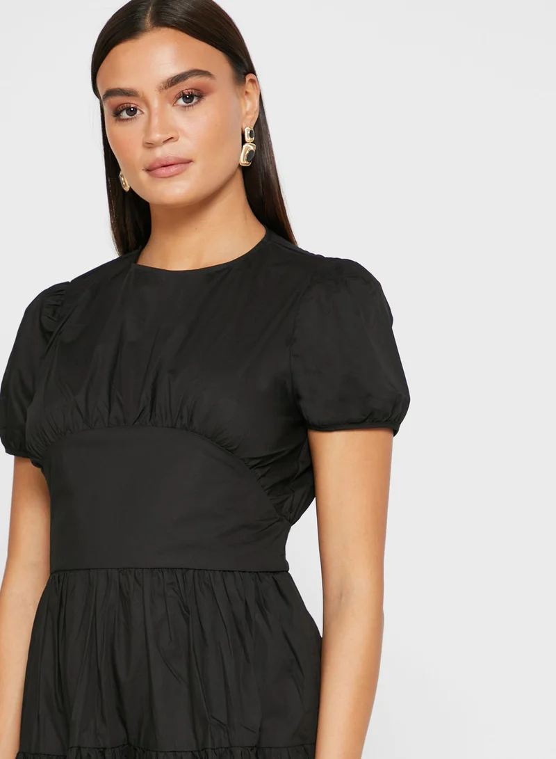 ELLA Puff Sleeve Dress