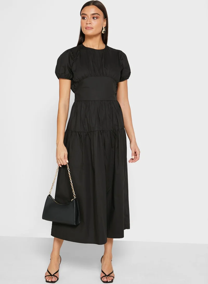 ELLA Puff Sleeve Dress