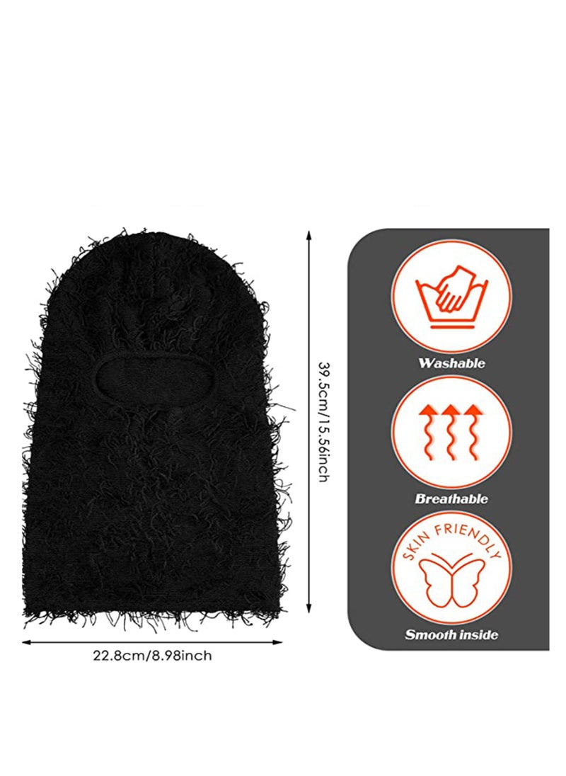 Excefore Balaclava Ski Mask, Full Face Mask, Windproof Face Cover Sun UV Protection, Thermal Windproof Winter Scarf, Men Women Outdoor Sport Cycling Cap 2PCS  - Image 2