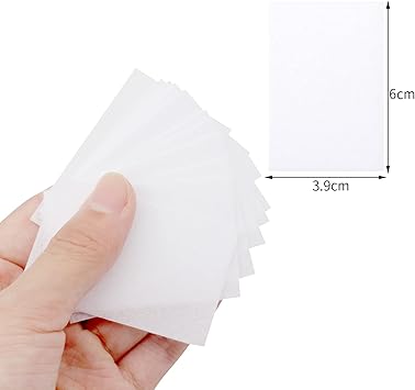 Thboxes 1000 Pcs Lint Free Wipes For Nails LintFree Nail Wipe Pads Nail Polish Cleaning Remover Wipes for Nail Eyelash Lip White - Image 3