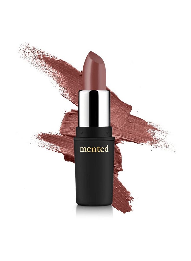 Mented Cosmetics | Semi Matte Nude Lipstick, Mented No. 5 | Vegan, Paraben-free, Cruelty-free | Nude Pink Brown, Long Lasting and Moisturizing Lipstick - Image 1