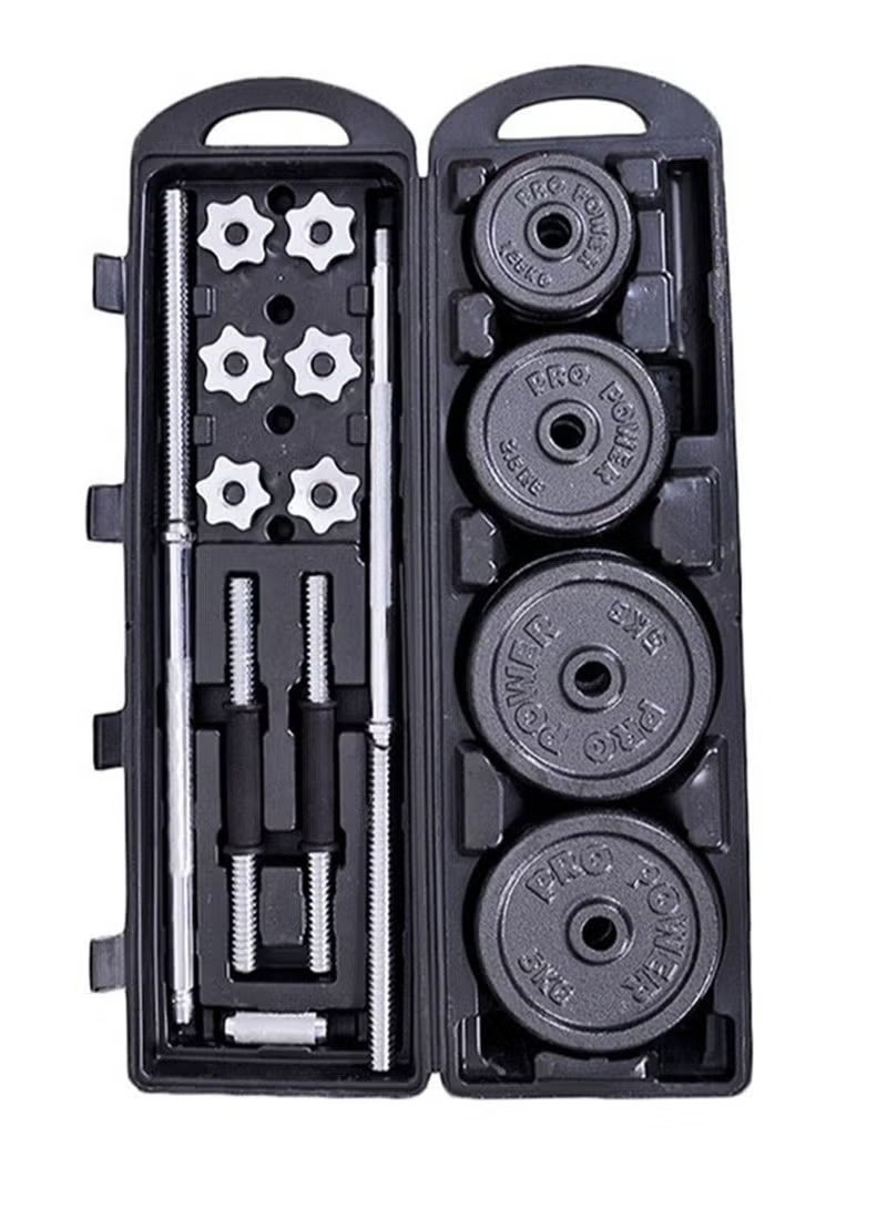ALCOACH Fitness Adjustable Dumbbells for Weight Training With Storage Case 50 kg  - Image 4