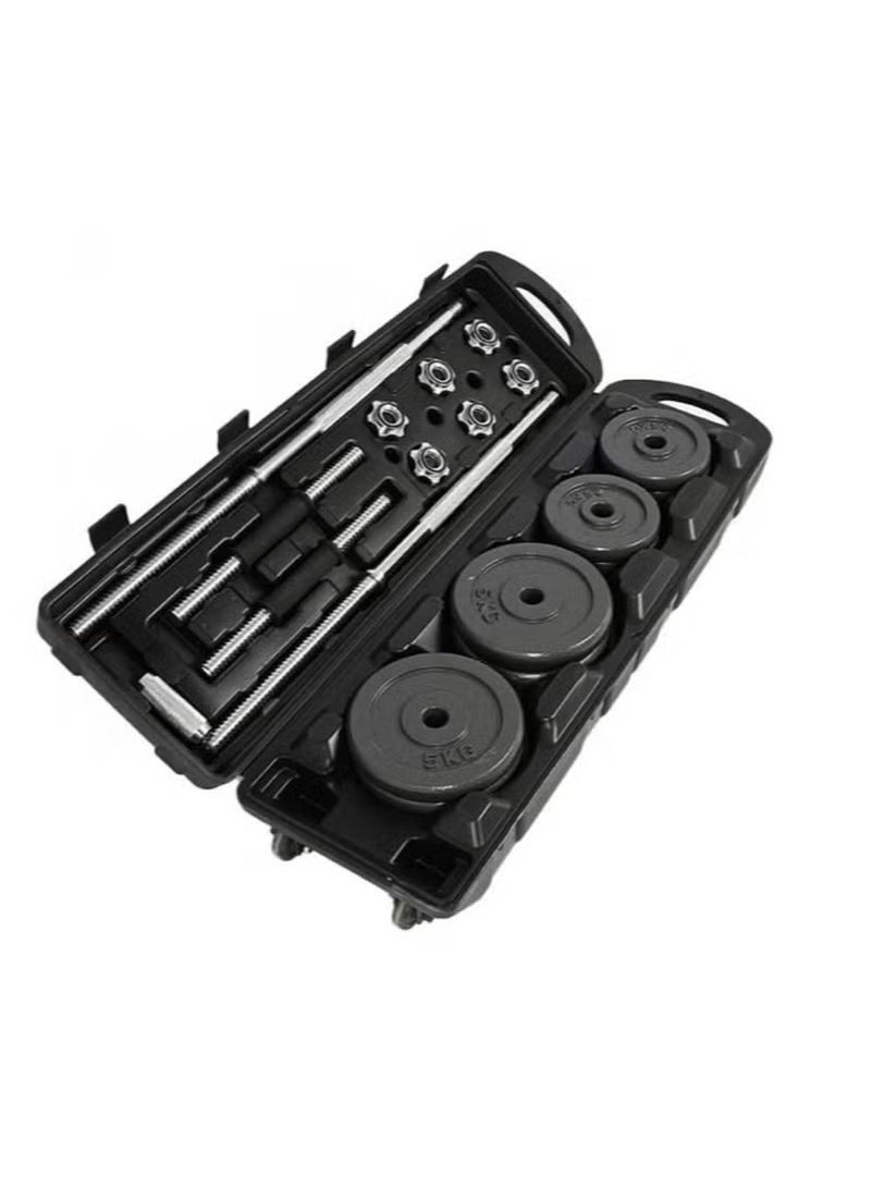 ALCOACH Fitness Adjustable Dumbbells for Weight Training With Storage Case 50 kg  - Image 5