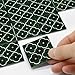 iLAND Dollhouse Flooring on 112 Scale 16 Scale Miniature Dollhouse Accessories 30pcs DoubleSided Dollhouse Floor Tiles French Green Floral Colorful Terrazzo - Image 2