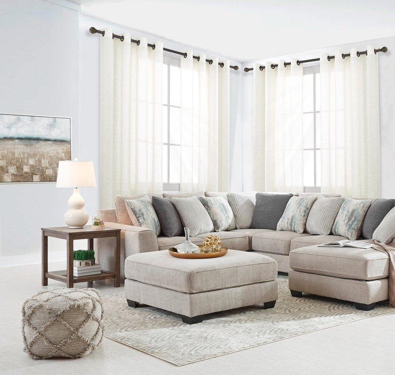 KOUFALL 105 Inch Long Linen Curtains for Living Room 2 Panels Set,Dark Grommet Hole Light Filtering Semi Sheer Curtain Drapes for Dining Room Bedroom,104 in Length,Cream Ivory Off White - Image 4