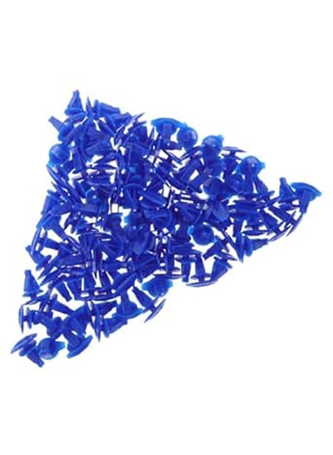 Black 300pcs Car Interior Panel Clips Universal Push Type Fasteners for Door Bumper Trim - Image 1