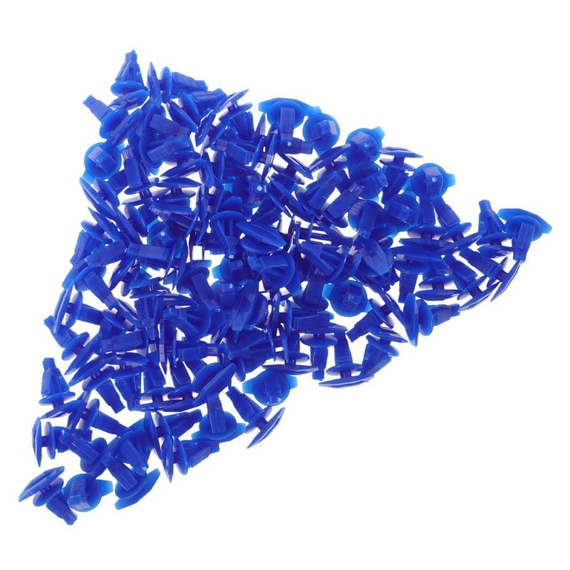 Black 300pcs Car Interior Panel Clips Universal Push Type Fasteners for Door Bumper Trim - Image 2