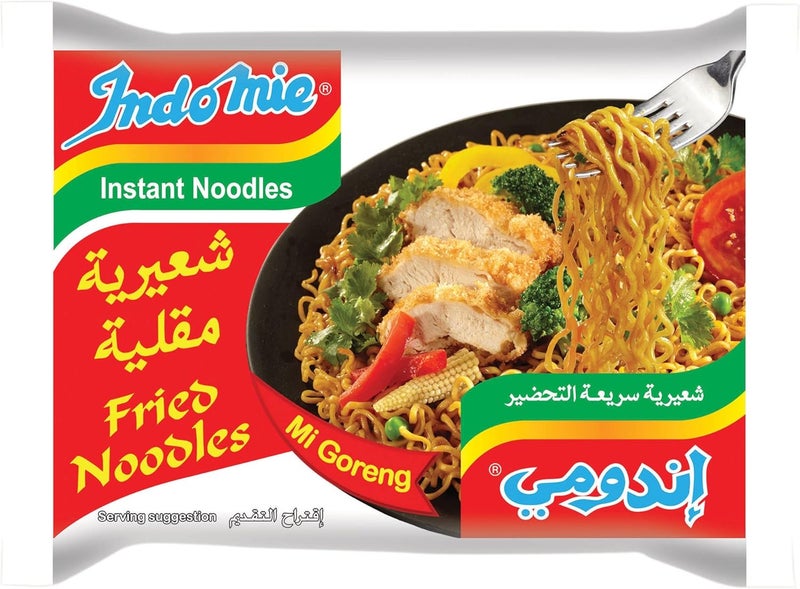 Indomie Instant Fried Noodles with Seasoning Powder and Sauce, Original Flavour - Image 2