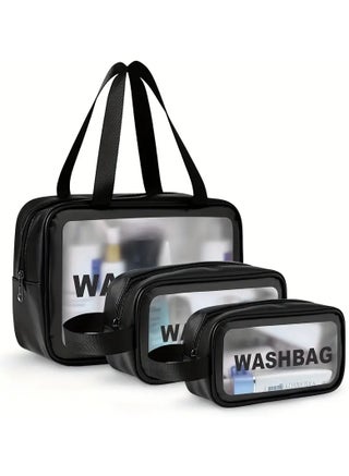 Set of 3 pieces different sizes large medium and small womens cosmetic organizer waterproof cosmetic bag with zipper - pzsku/ZCBACAF0AF4021D4CEB9EZ/45/_/1726681073/5224ff21-f7a7-46e4-ac55-93e84b0523b0
