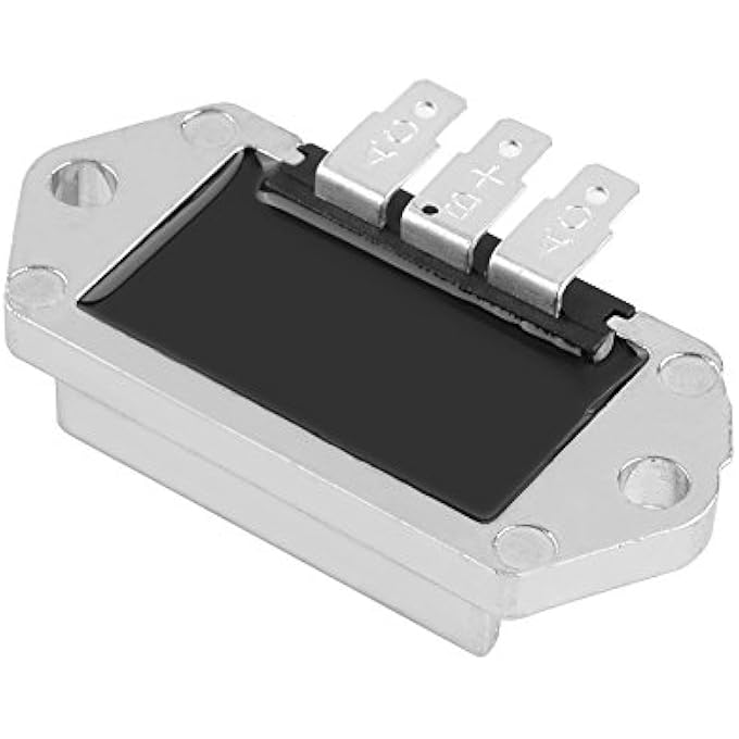 Domary Voltage Regulator Rectifier Adjuster for Engine Safe 8-25 15 Amp Alternators Silver - Image 2