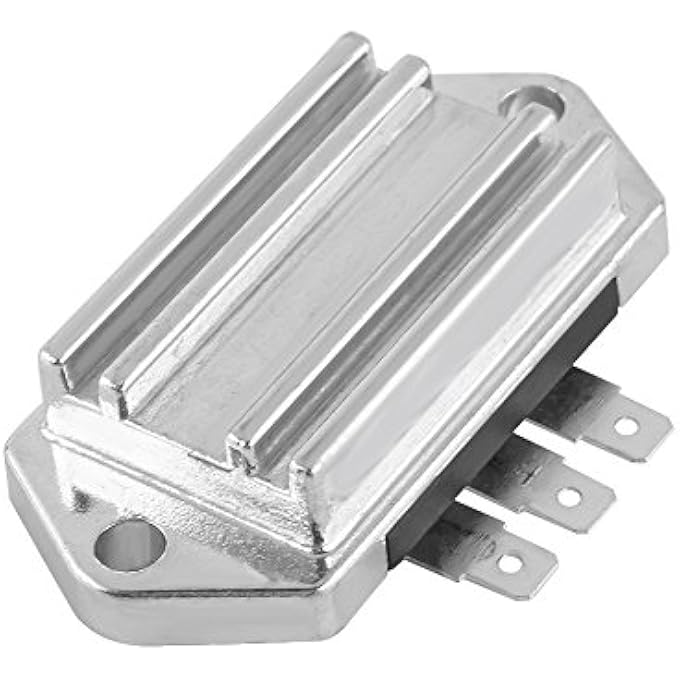 Domary Voltage Regulator Rectifier Adjuster for Engine Safe 8-25 15 Amp Alternators Silver - Image 3