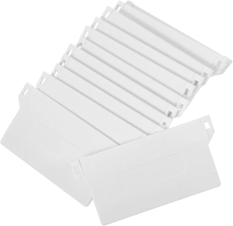Blinds Replacement Slats Hangers 60 Pcs 89Mm Plastic Curtain Bottom Plates Vertical Blinds Accessories Replacement Base for Living Room Bedroom Study - Image 5