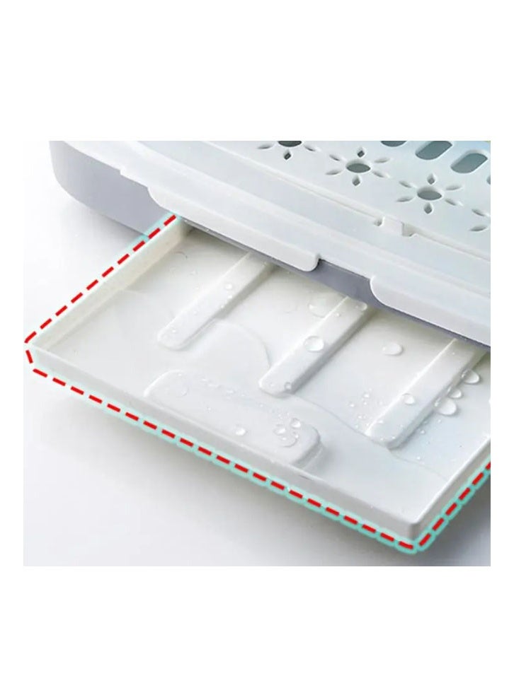 كيكي صندوق منظم لأدوات المطبخ، مساحة تخزين متينة للأواني والأدوات والأدوات - Image 3