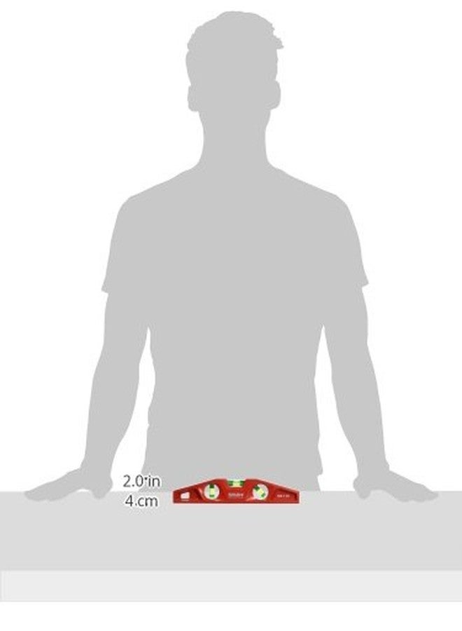 Sola MM 5 25 Cast Aluminum Magnetic Torpedo Level, Red - Image 2