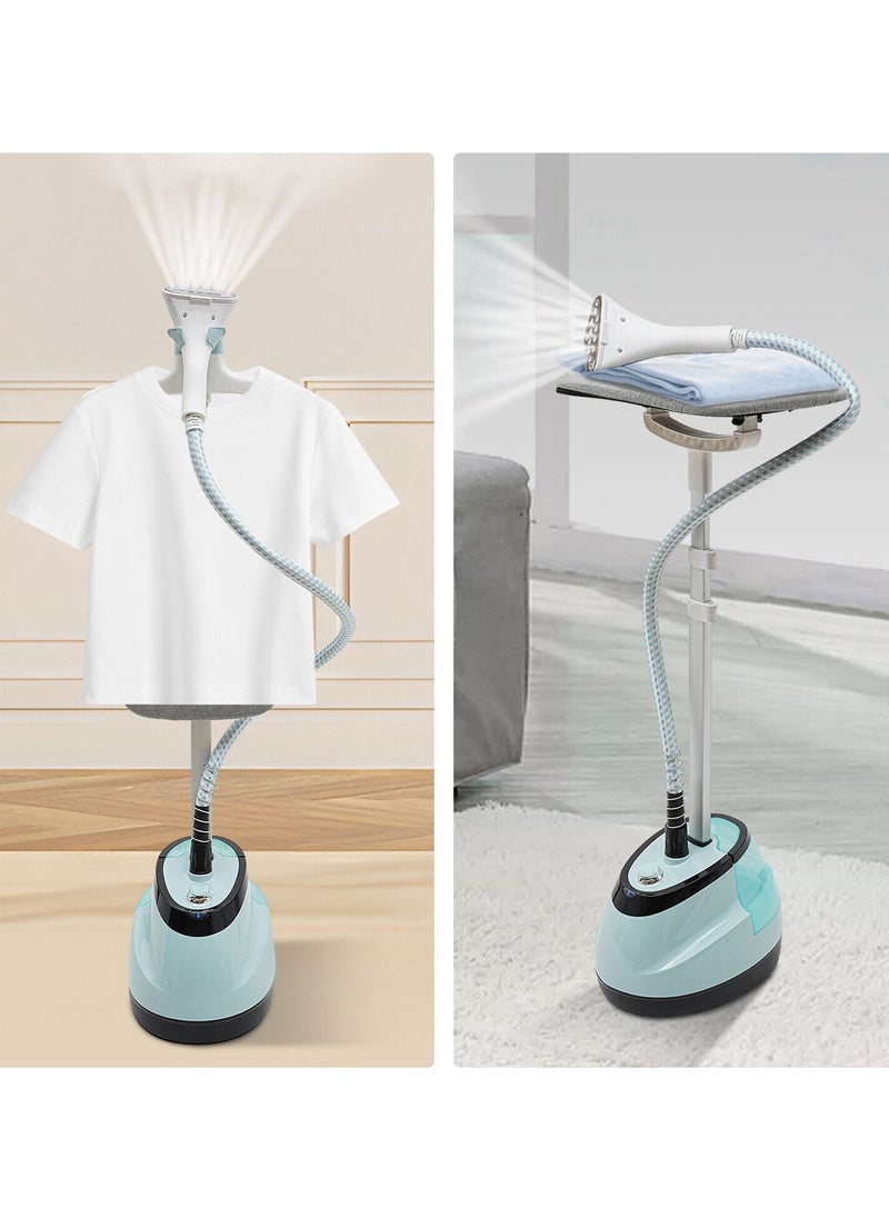 Denx Hanging Ironing Machine Set R, 1800W Vertical Steamer, | Portable, Fast Heat Clothes Steamer | Dual Steam Levels | Large Water Tank | Perfect For All Types Of Clothes 1.6 L - Image 2