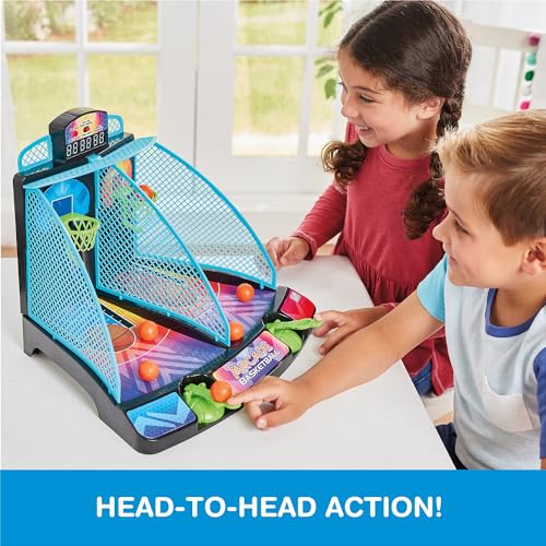 Game Zone Arcade Basketball - Fast-paced and Interactive Tabletop Multiplayer Game for Ages 6+ - Combines Skill & Hand-Eye Coordination - Perfect for Both Indoor and Outdoor Use - Image 4
