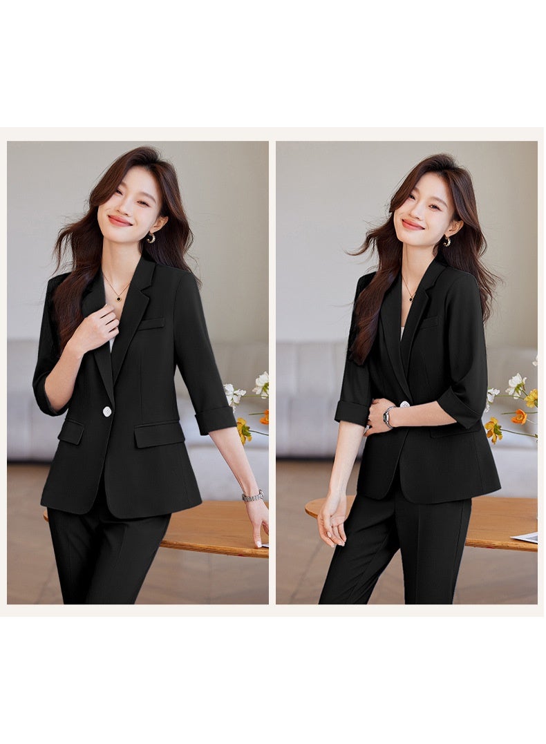 Shougu New Fashionable Casual Ms Suit Set  - Image 4