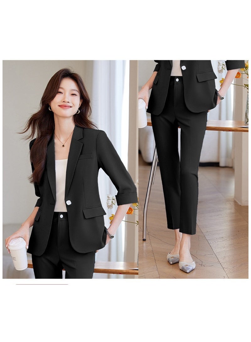Shougu New Fashionable Casual Ms Suit Set  - Image 1