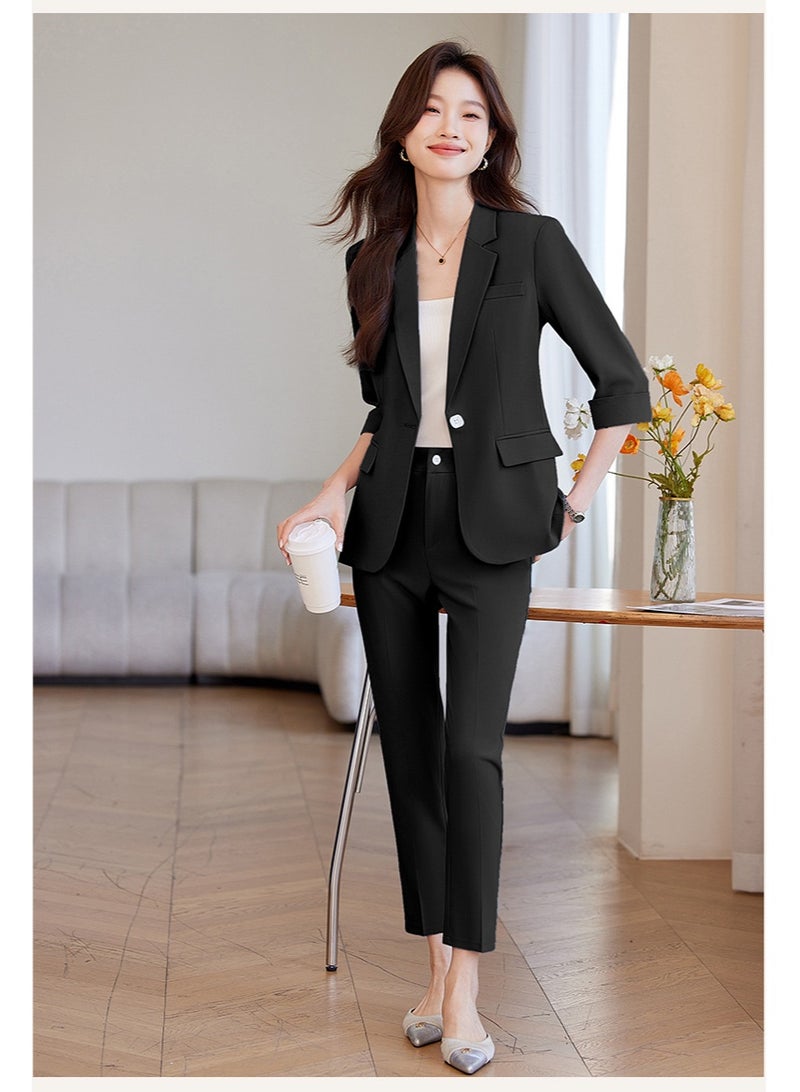 Shougu New Fashionable Casual Ms Suit Set  - Image 5