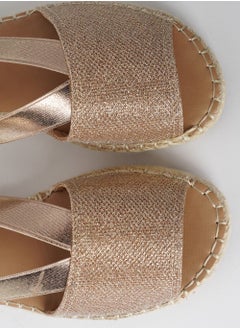 Jove JOVE Women's Casual Espadrilles ROSE GOLD  - Image 4