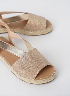 Jove JOVE Women's Casual Espadrilles ROSE GOLD  - Image 2