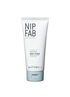 NIP+FAB NipFab Glycolic Fix Body Scrub 670 Fl Oz with Glycolic Acid Salicylic Acid Shea Butter Exfoliating and Moisturizing the Skin  Vegan Cruelty Free Sulphate Free 
