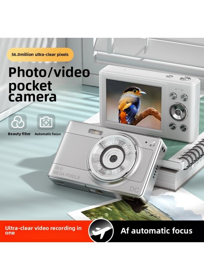 Generic 2.8 "HD Display Auto Focus 56 Million Pixel Student CCD Card Digital Camera-Body Color:Green  - Image 2