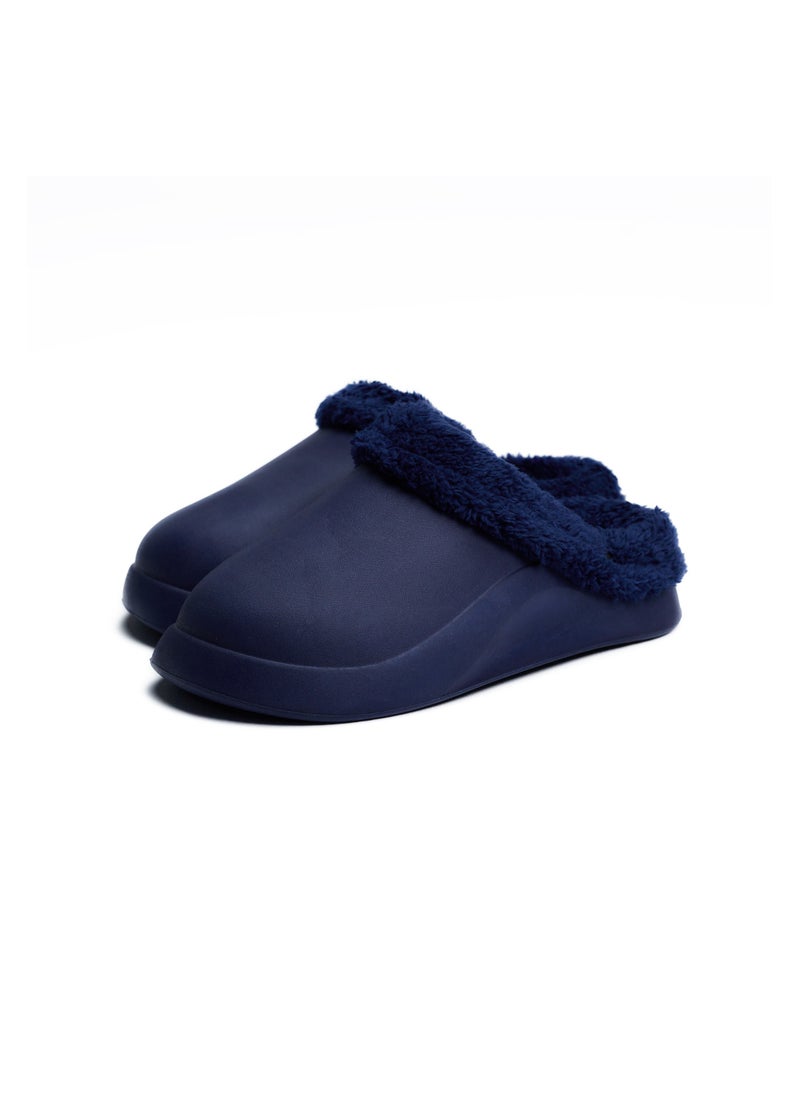 Onda - Onda Mega 2 Fur-lined slipper for Women - Navy - Image 1