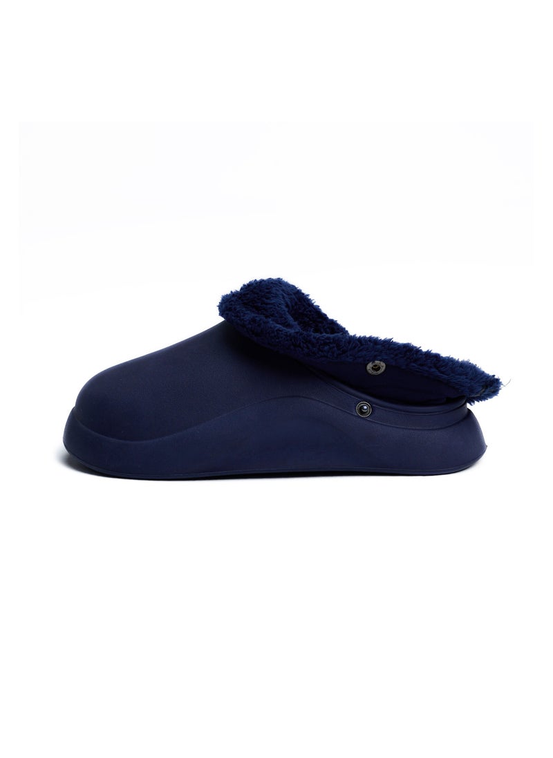 Onda - Onda Mega 2 Fur-lined slipper for Women - Navy - Image 1