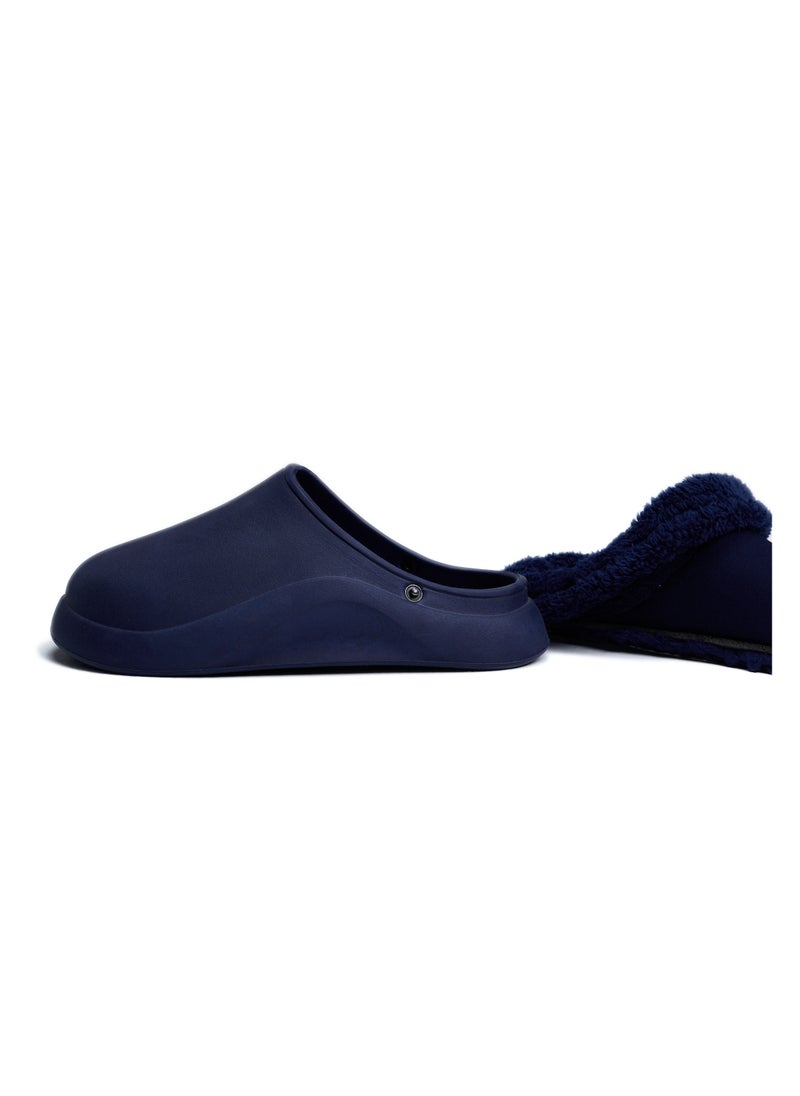 Onda - Onda Mega 2 Fur-lined slipper for Women - Navy - Image 1