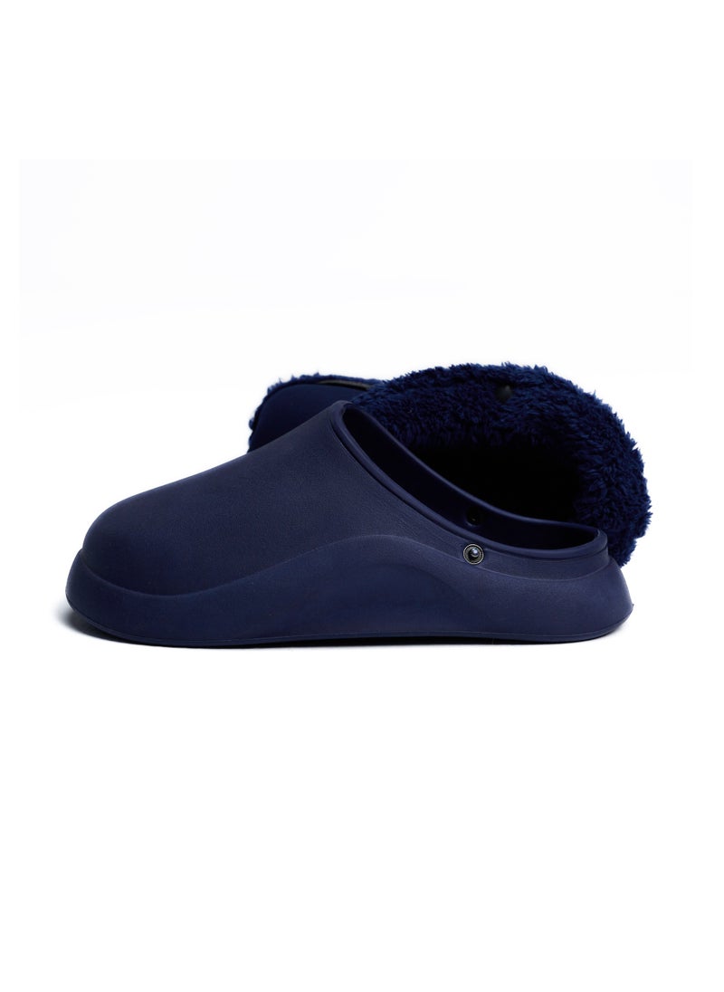 Onda - Onda Mega 2 Fur-lined slipper for Women - Navy - Image 1