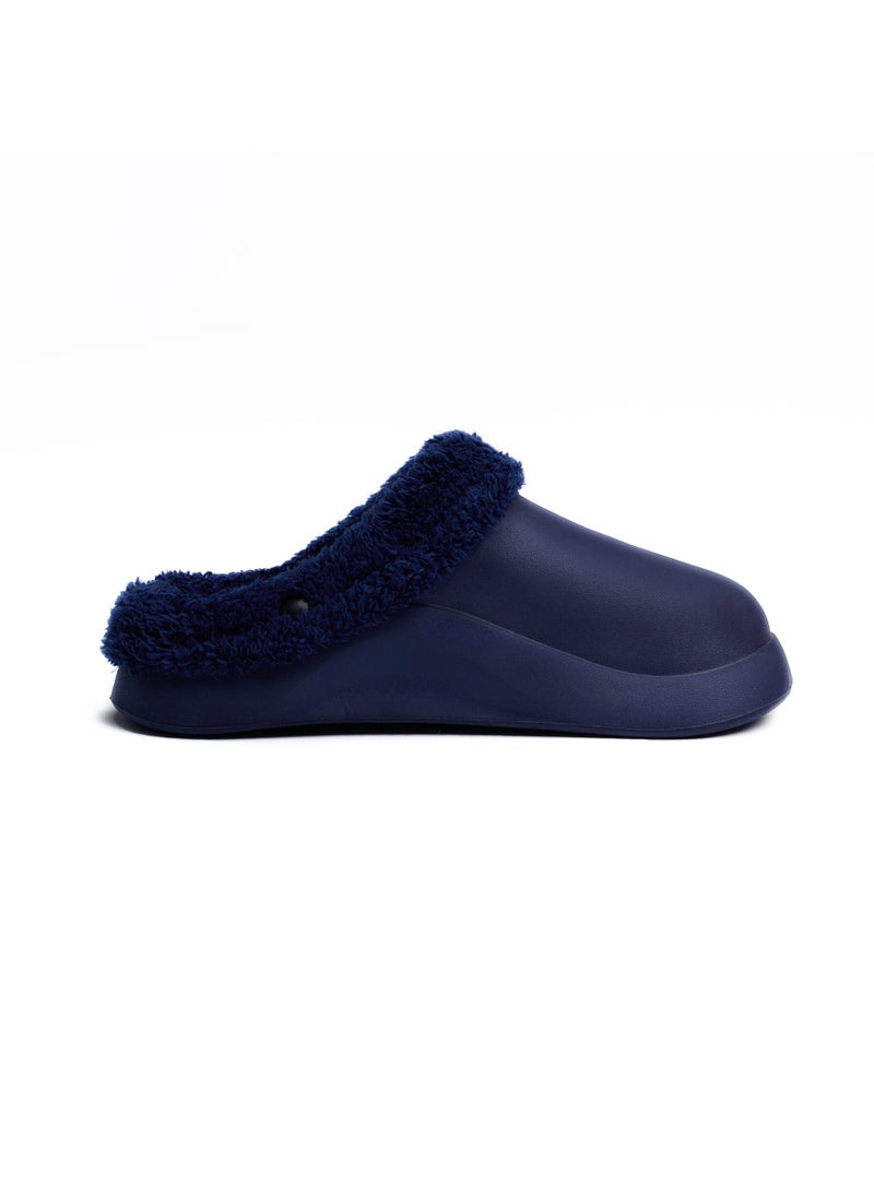 Onda - Onda Mega 2 Fur-lined slipper for Women - Navy - Image 1